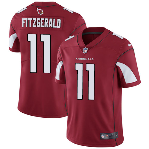 Nike Cardinals #11 Larry Fitzgerald Red Team Color Men's Stitched NFL Vapor Untouchable Limited Jersey - Click Image to Close